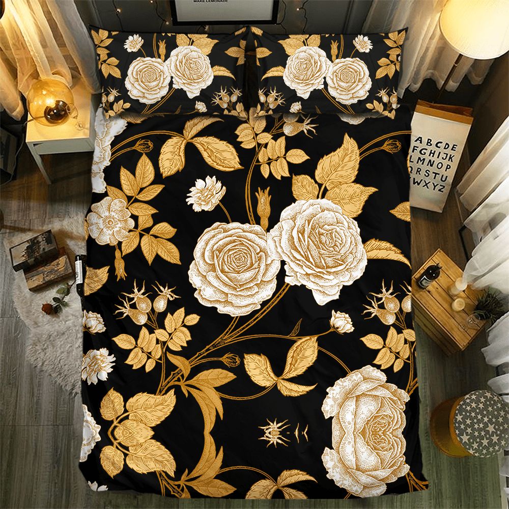 Rose Collection 0912133D Customized Duvet Cover Bedding Sets