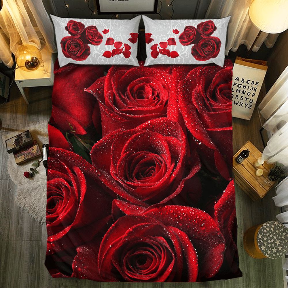 Rose Collection 091513D Customized Duvet Cover Bedding Sets