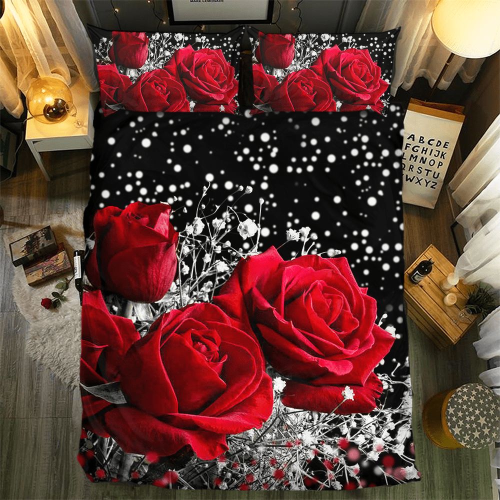 Rose Collection 091533D Customized Duvet Cover Bedding Sets