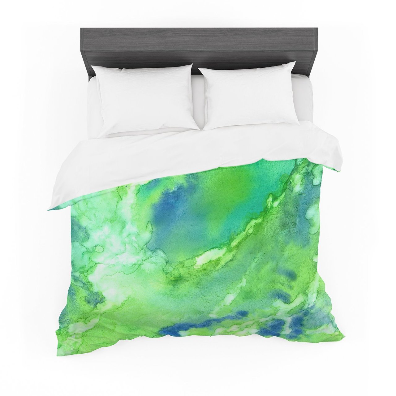 Rosie Brown ‘Touch of Blue’ Cotton3D Customized Duvet Cover Bedding Sets