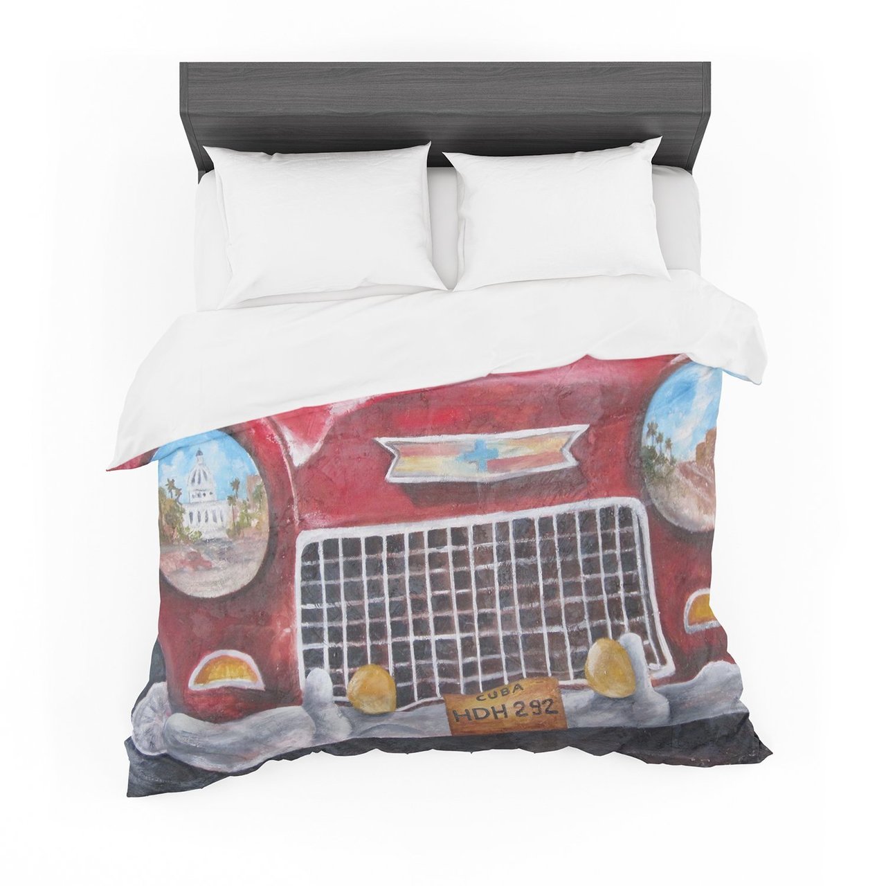 Rosie Brown ‘Vintage in Cuba’ Cotton3D Customized Duvet Cover Bedding Sets