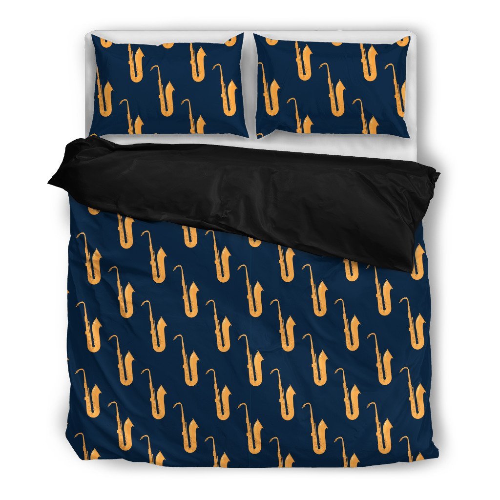 Saxophone (Black)3D Customized Duvet Cover Bedding Sets