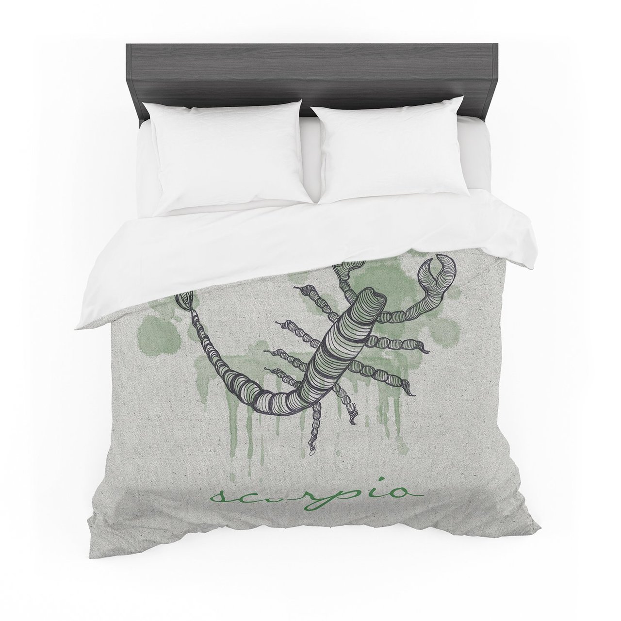 Scorpio Featherweight3D Customized Duvet Cover Bedding Sets