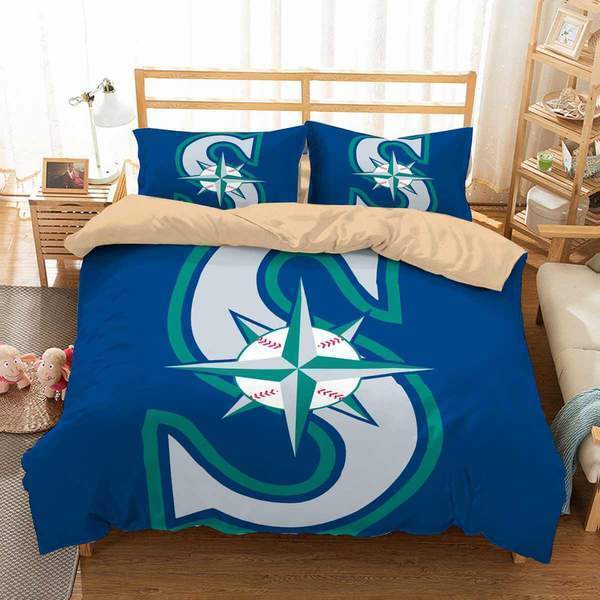 Seattle Mariners 1 3D Customized Duvet Cover Bedding Sets