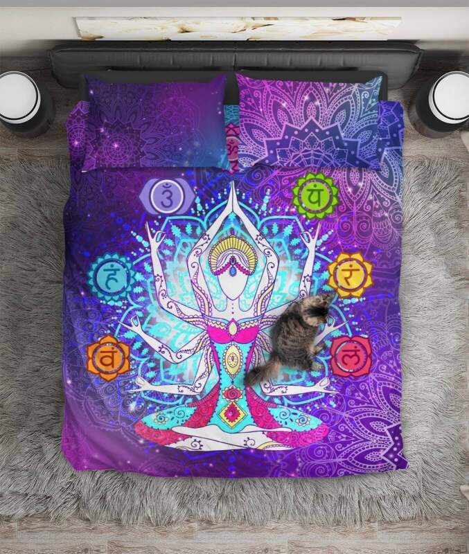 Seven Chakra Energy Centers ART HOP 3D Customized Duvet Cover Bedding Sets