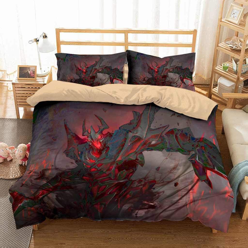Shadow Fiend 3D Customized Duvet Cover Bedding Sets