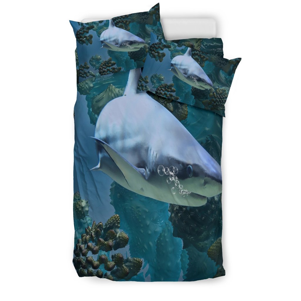 Shark Fantasy 3D Customized Duvet Cover Bedding Sets