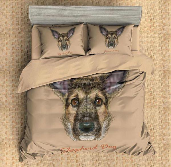Shepherd Dog 3D Customized Duvet Cover Bedding Sets