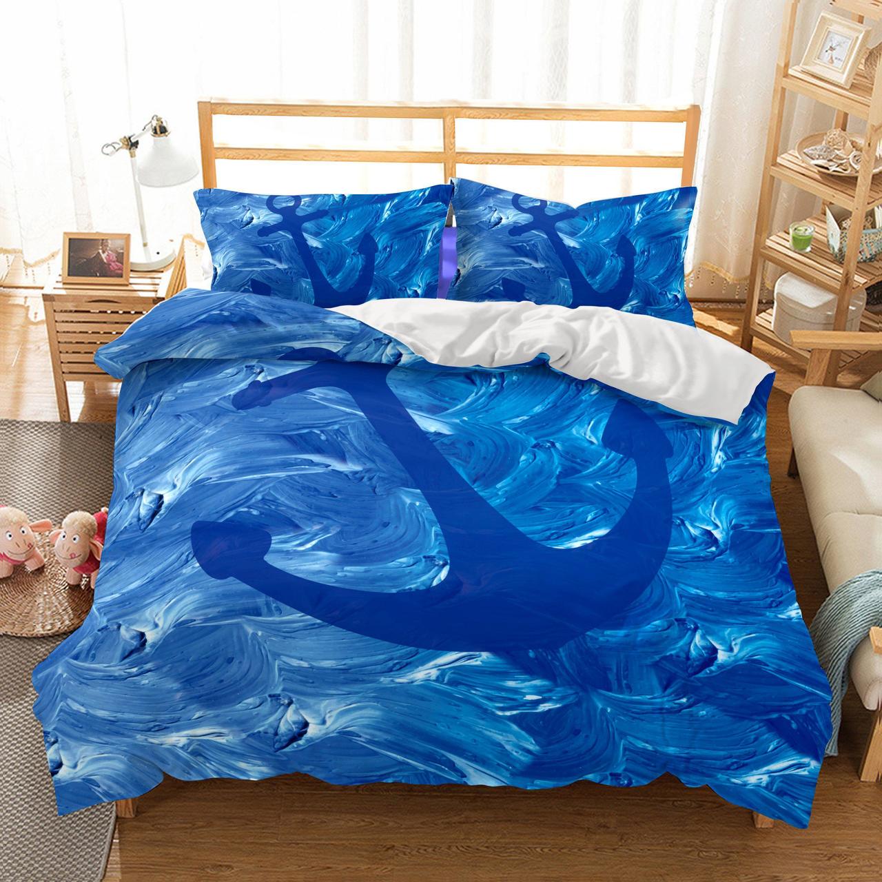 Ship’s Anchor Bedding Sets Duvet Cover Bedding Christmas Bedding Set