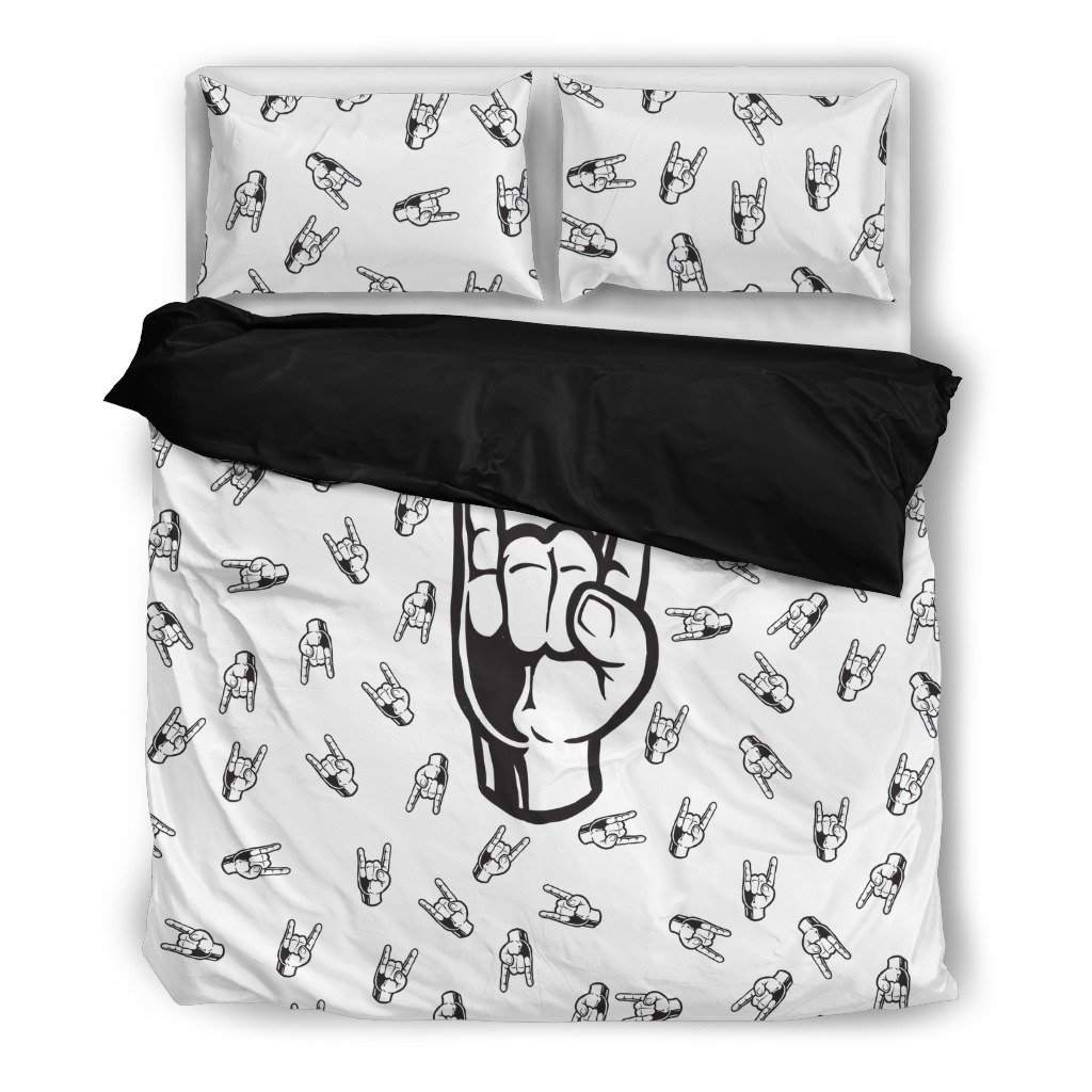 Sign of the Horns 3D Customized Duvet Cover Bedding Sets