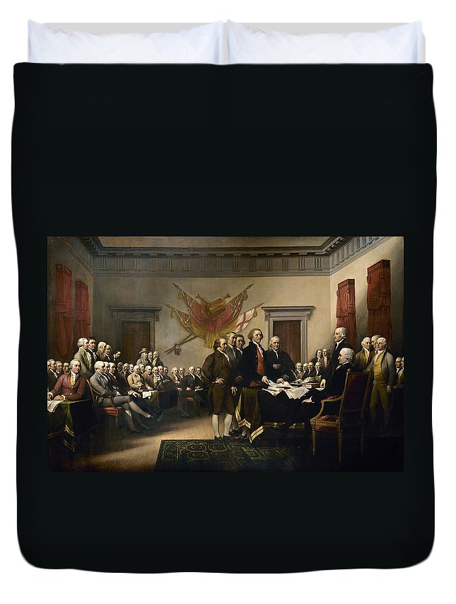 Signing The Declaration Of Independence 3D Customized Duvet Cover Bedding Sets