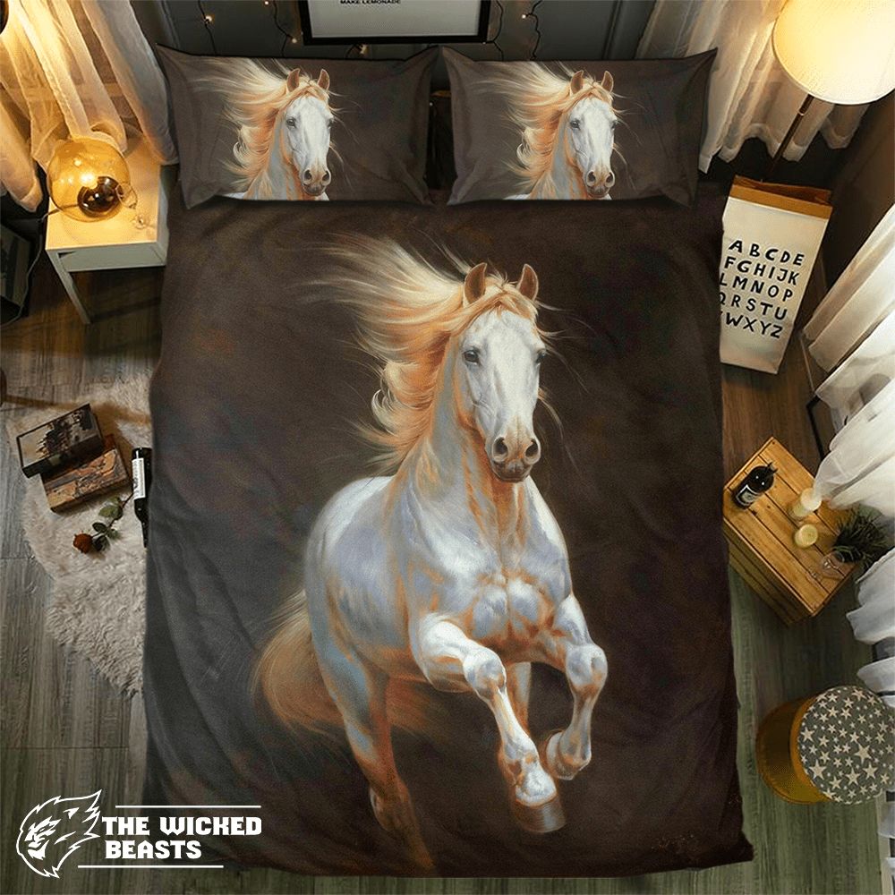 Silver Horse 09125 3D Customized Duvet Cover Bedding Sets