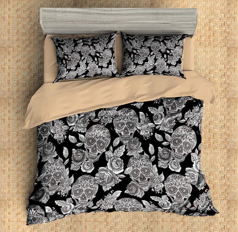 Skull 5 3D Customized Duvet Cover Bedding Sets
