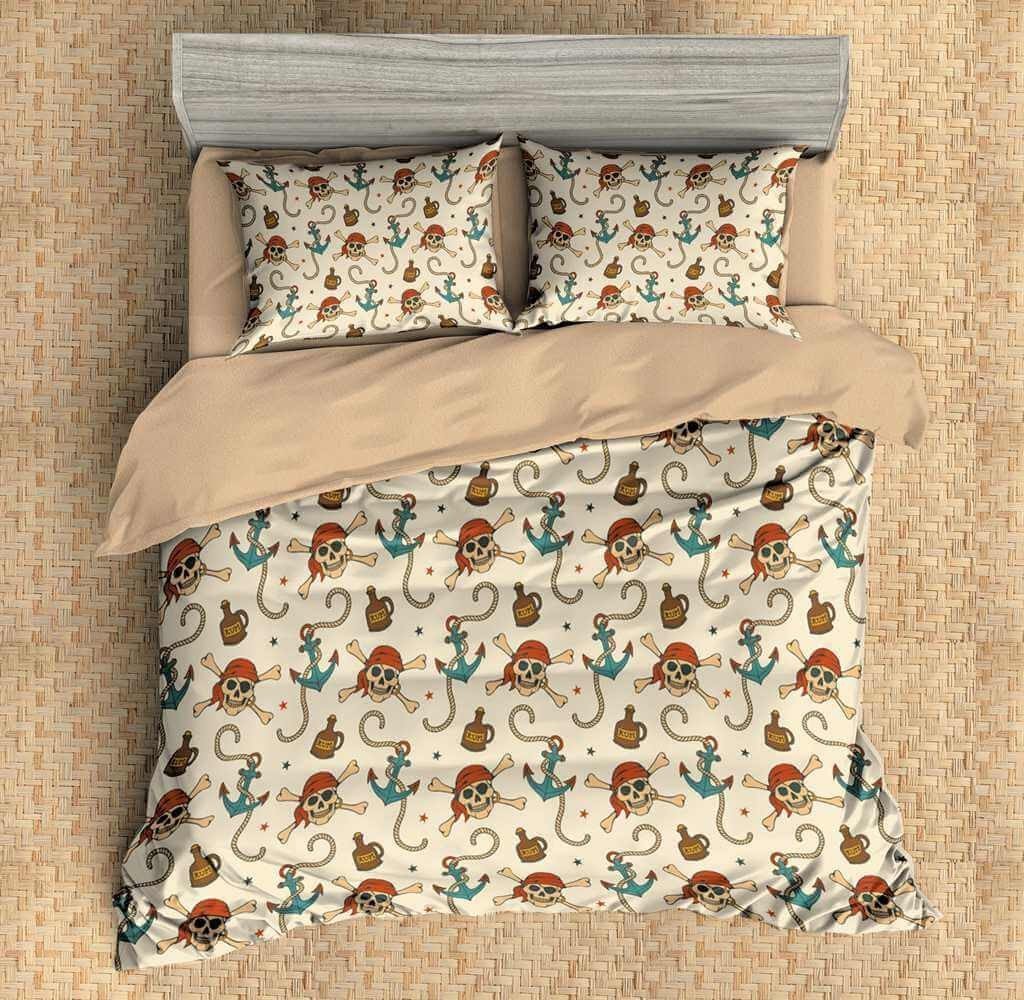 Skull 6 3D Customized Duvet Cover Bedding Sets