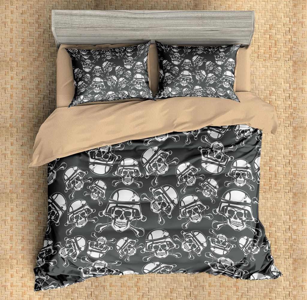 Skull 9 3D Customized Duvet Cover Bedding Sets