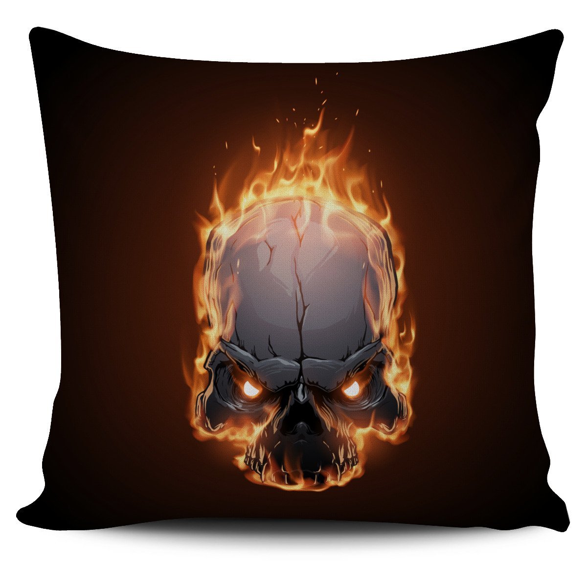 Skull On Fire Design | kings3D Customized Duvet Cover Bedding Sets