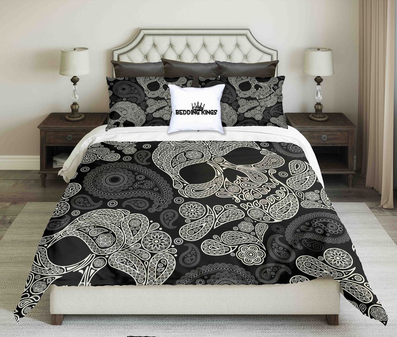 Skull Pattern | kings3D Customized Duvet Cover Bedding Sets