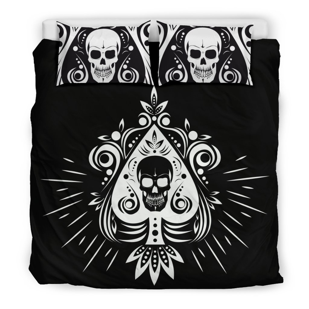 Skull Tattoo Design Black3D Customized Duvet Cover Bedding Sets
