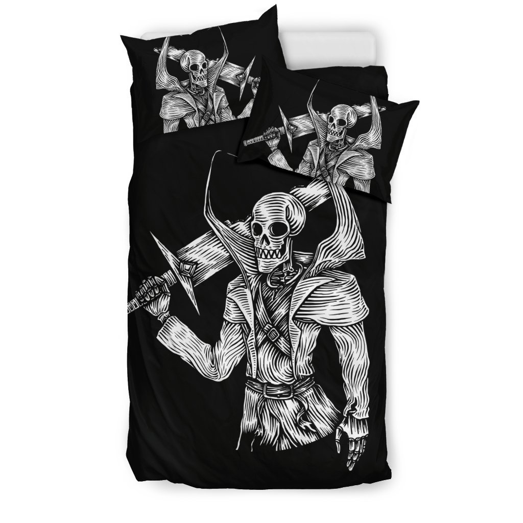 Skull Warrior for Lovers ofkulls3D Customized Duvet Cover Bedding Sets