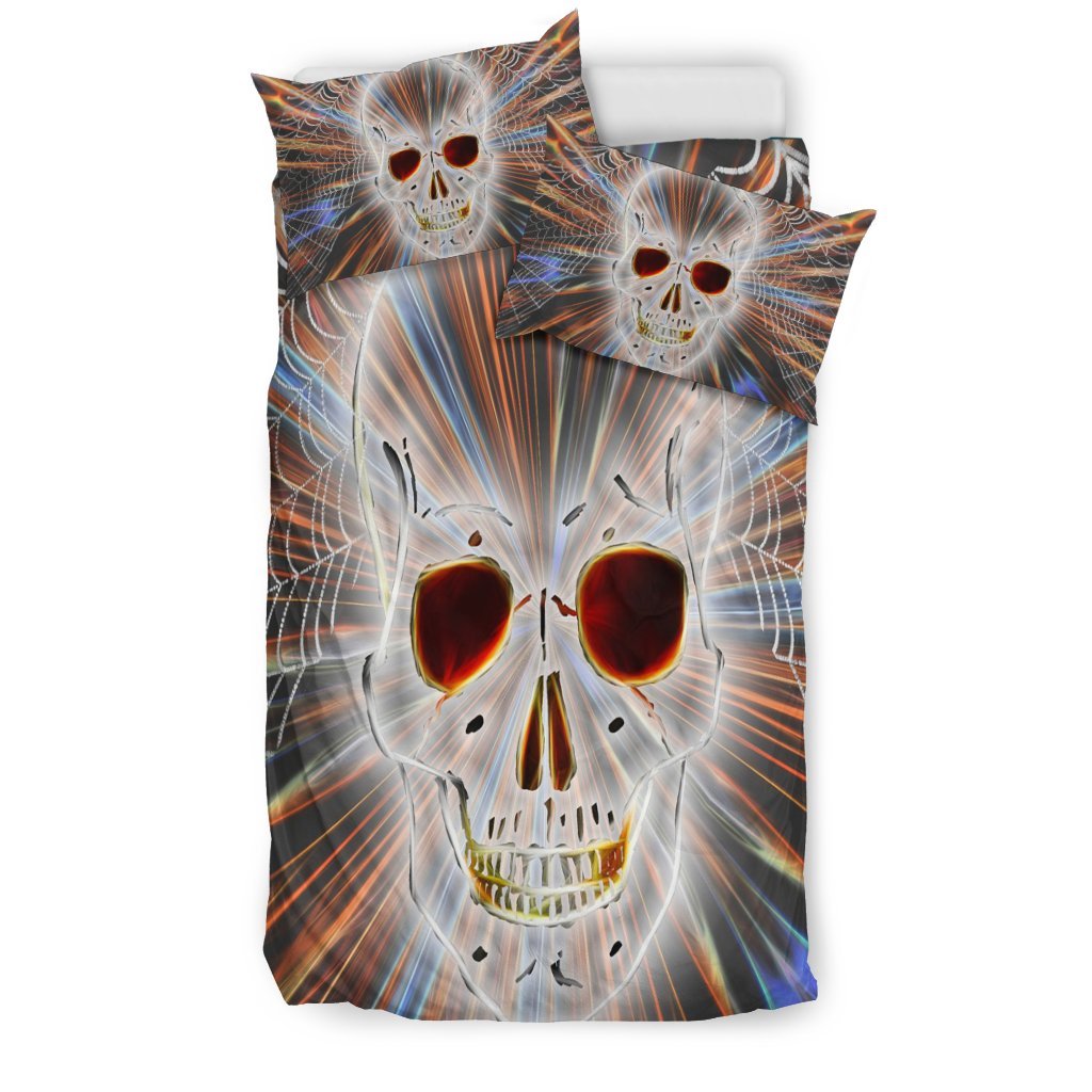 Skull Web 3D Customized Duvet Cover Bedding Sets