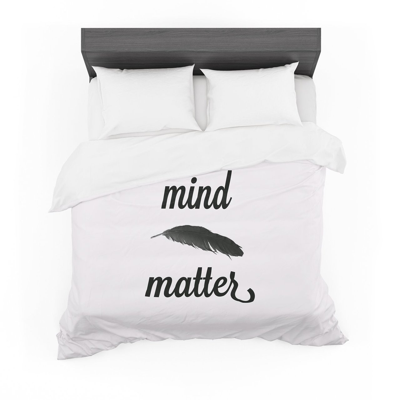Skye Zambrana ‘Mind Over Matter II’ Black White Featherweight3D Customized Duvet Cover Bedding Sets