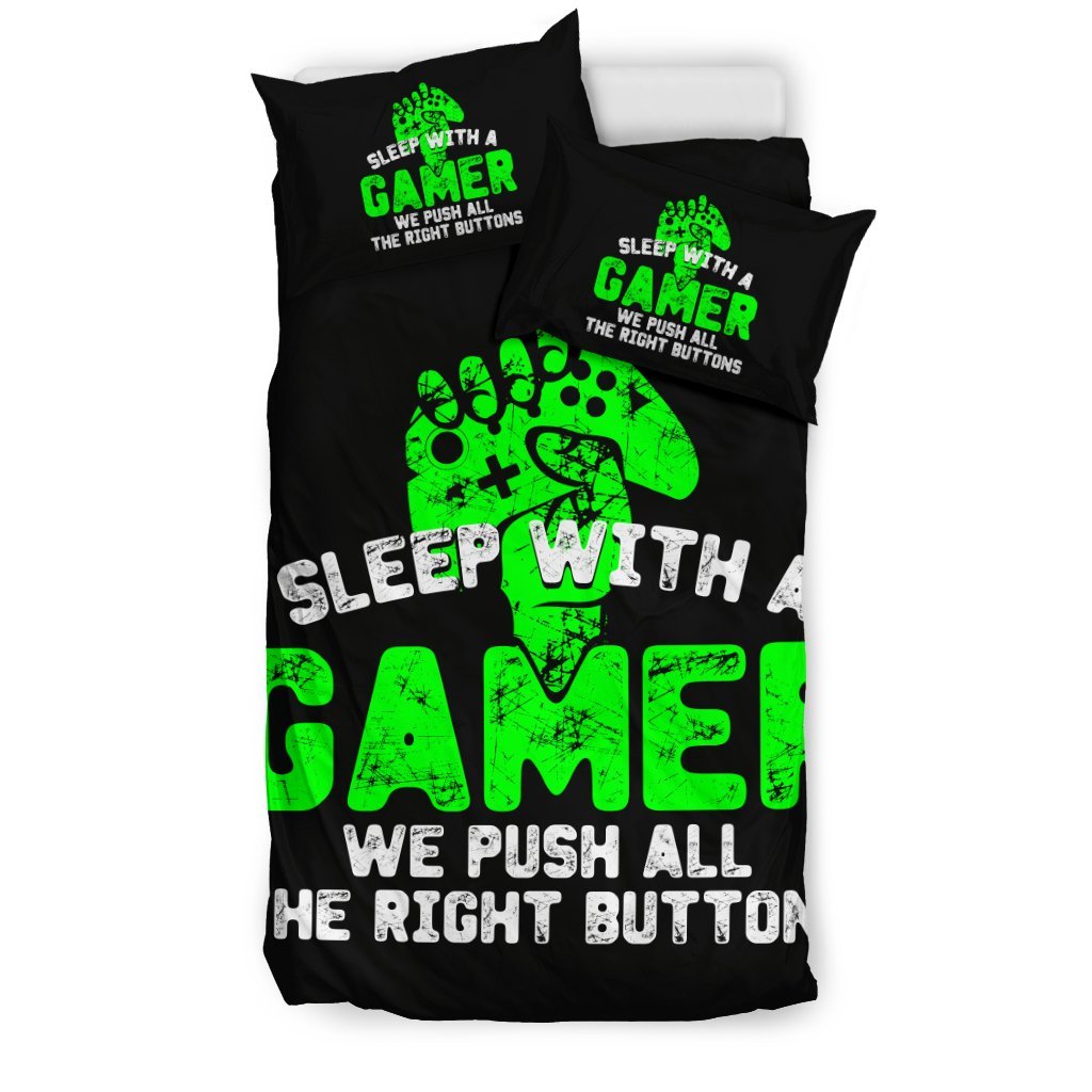 Sleep With A Gamer XB 3D Customized Duvet Cover Bedding Sets