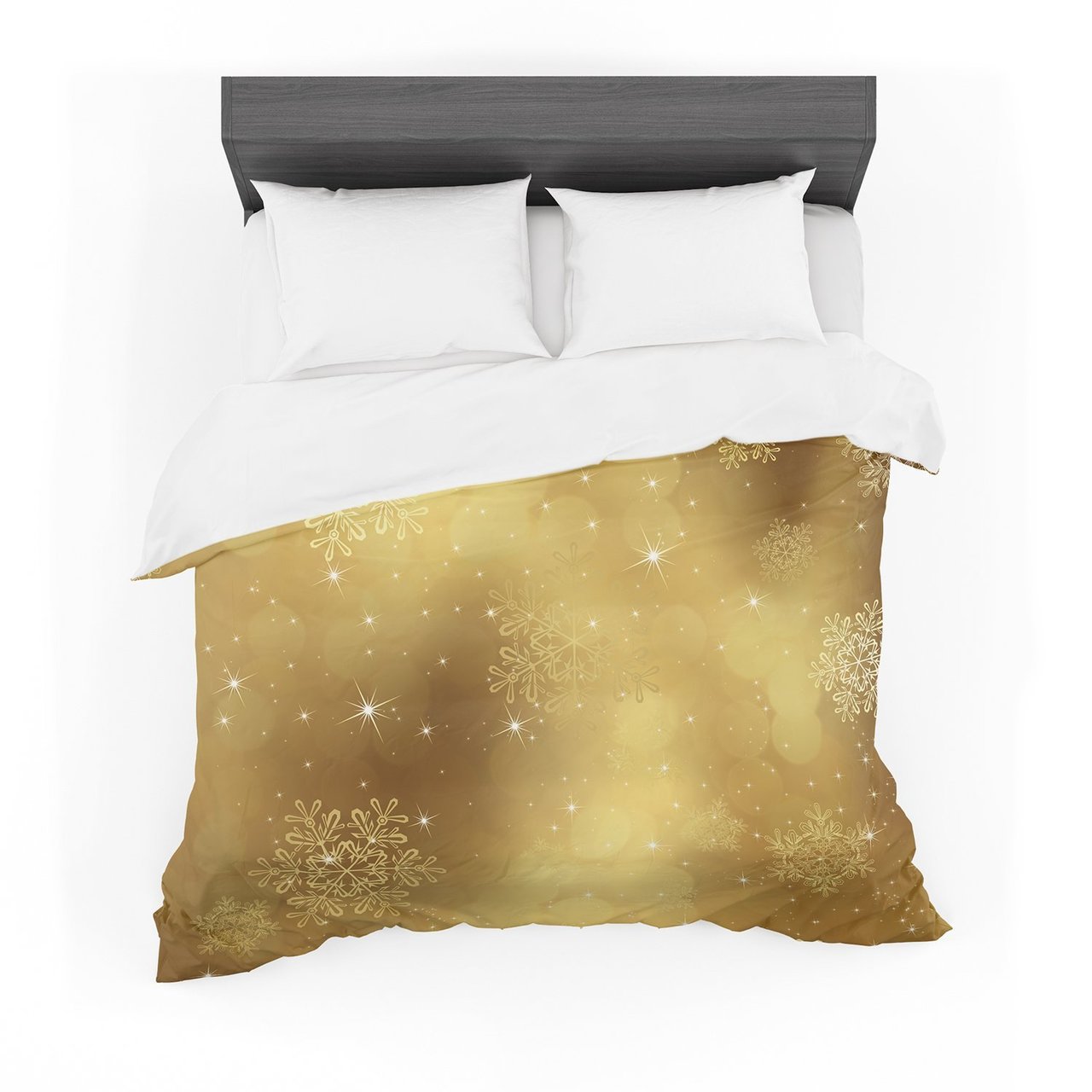 Snaptudio ‘Golden Radiance’ Yellow Featherweight3D Customized Duvet Cover Bedding Sets