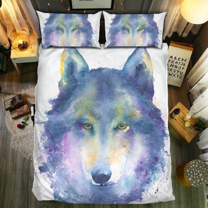 SnM pecial Wolf CollectionC0829103D Customized Duvet Cover Bedding Sets
