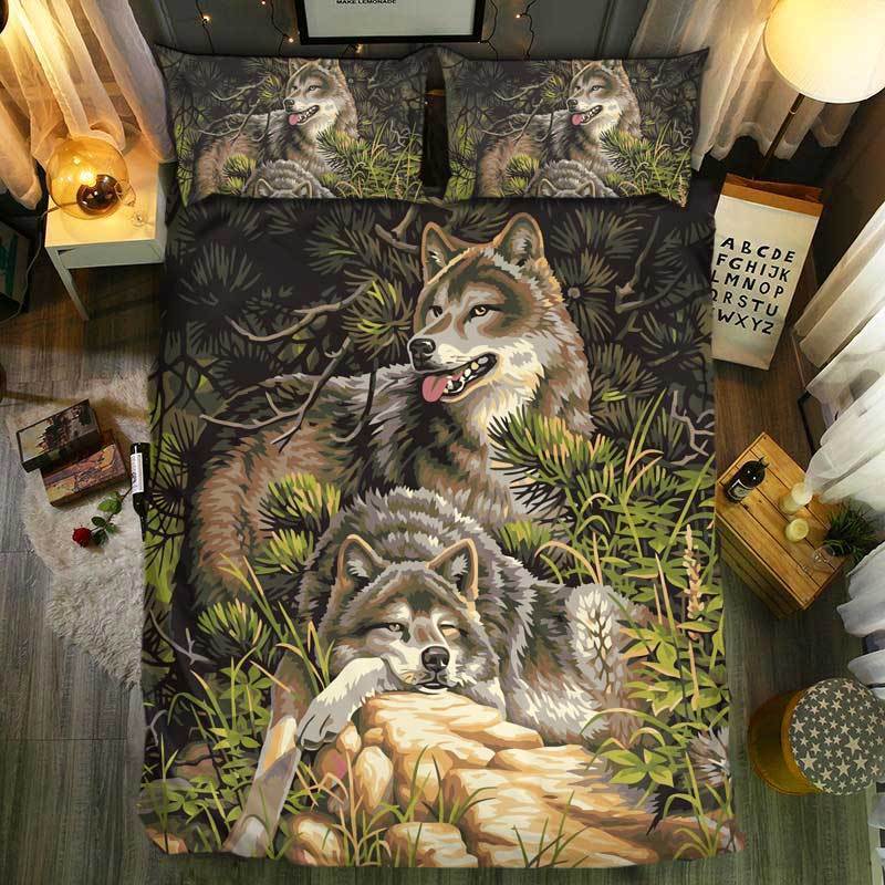 SnM pecial Wolf CollectionC0829123D Customized Duvet Cover Bedding Sets