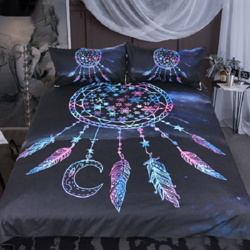 Snowflake Feathers Bedding Set