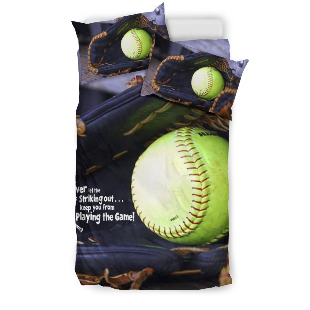 Softball Glove3D Customized Duvet Cover Bedding Sets
