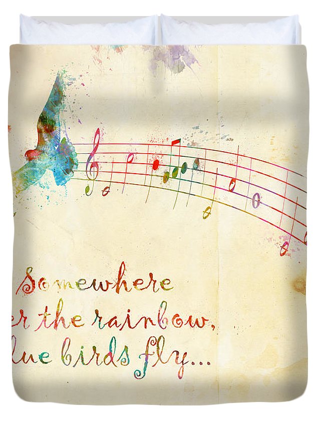 Somewhere Over The Rainbow 3D Customized Duvet Cover Bedding Sets