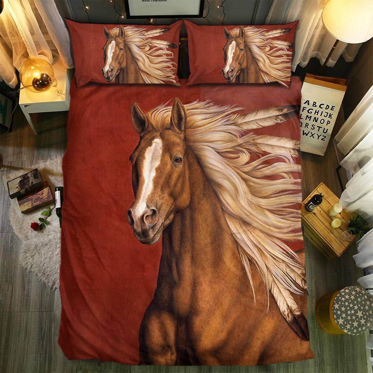 Special Horse Collection 173D Customized Duvet Cover Bedding Sets