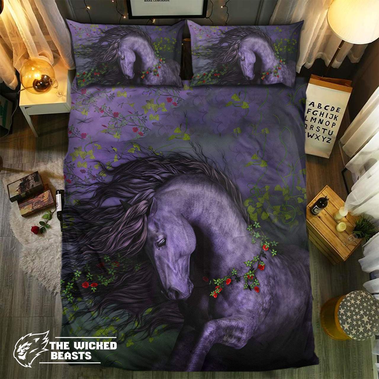 Special Horse Collection 663D Customized Duvet Cover Bedding Sets
