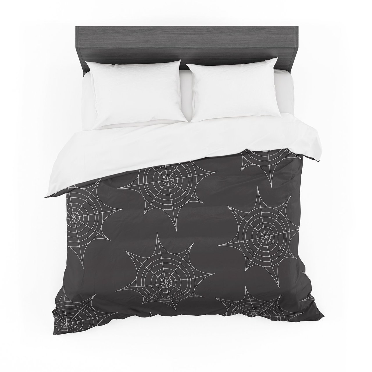 Spiderwebs Black Featherweight3D Customized Duvet Cover Bedding Sets