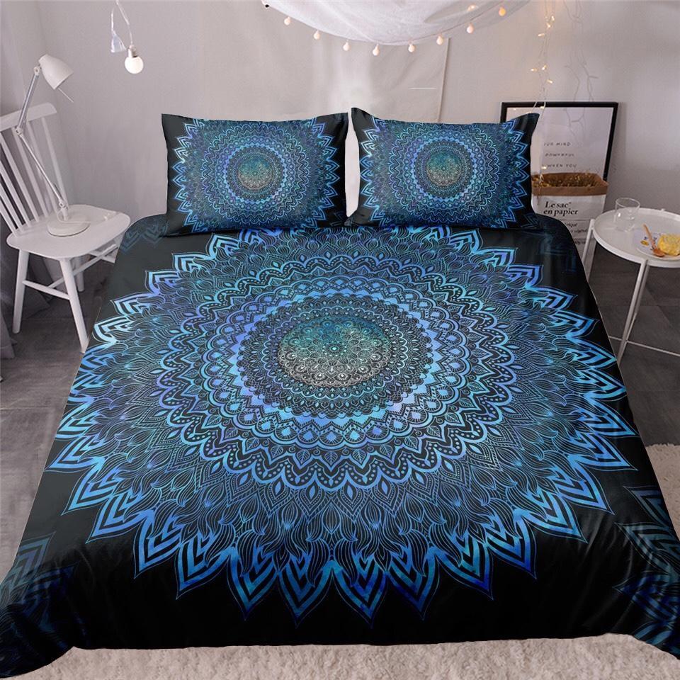 Spiritual Watercolour Mandala 3D Customized Duvet Cover Bedding Sets
