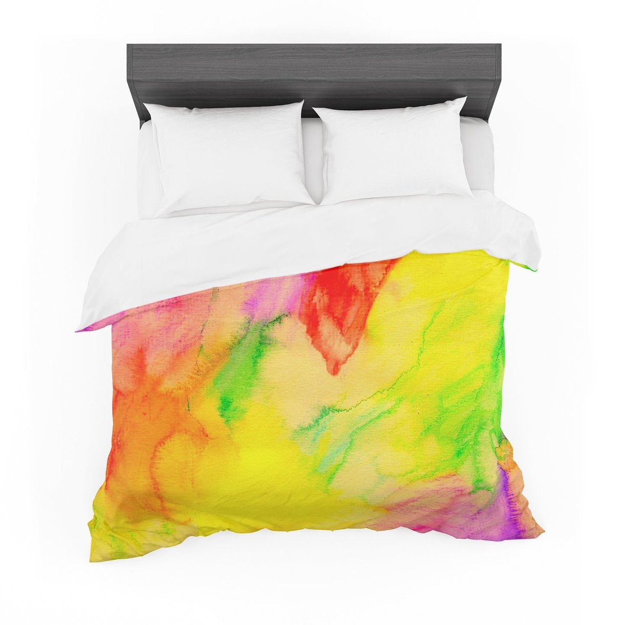 Sreetama Ray ‘Chemical Lovestory’ Watercolor Featherweight3D Customized Duvet Cover Bedding Sets
