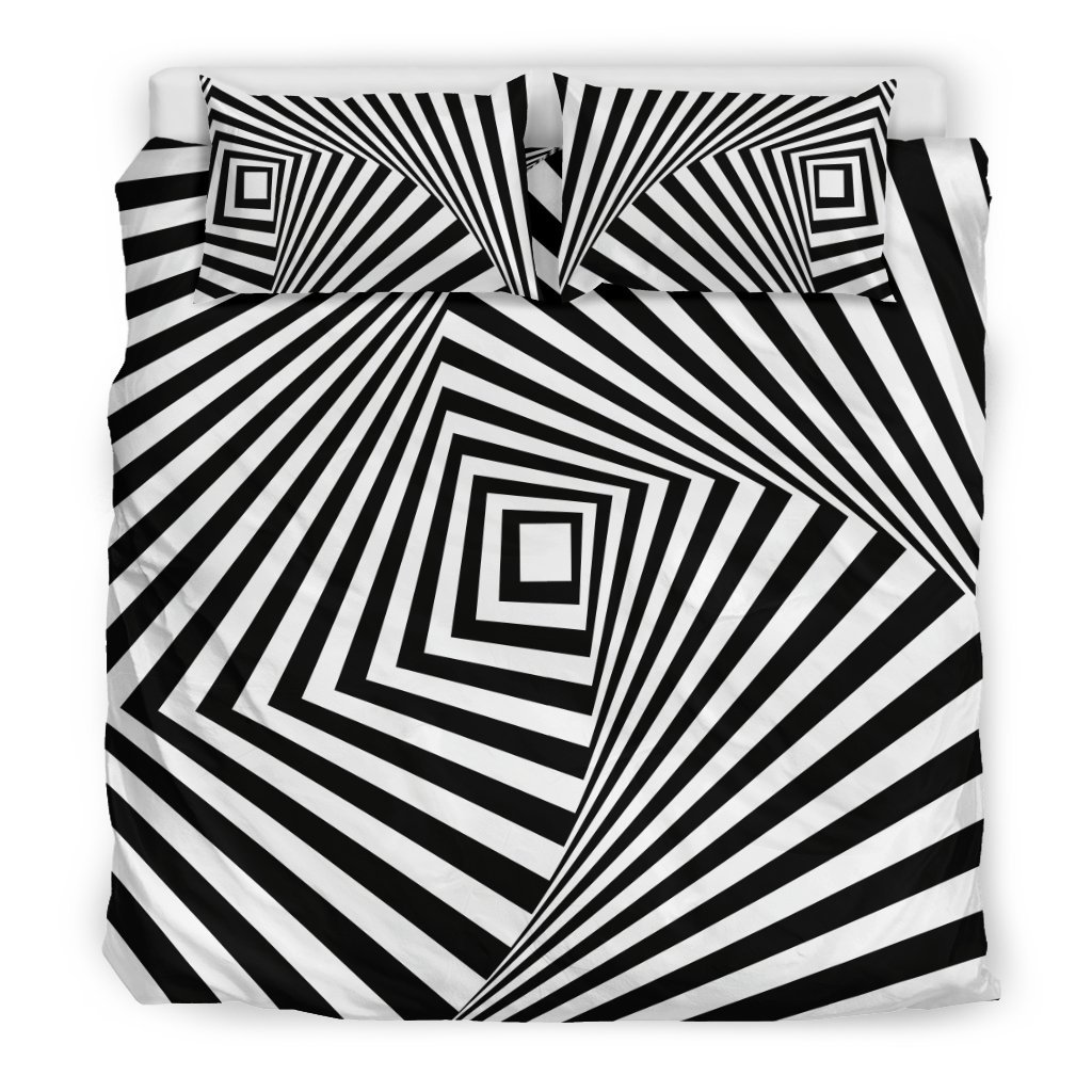 Stairway To Thetars Optical Illusion3D Customized Duvet Cover Bedding Sets