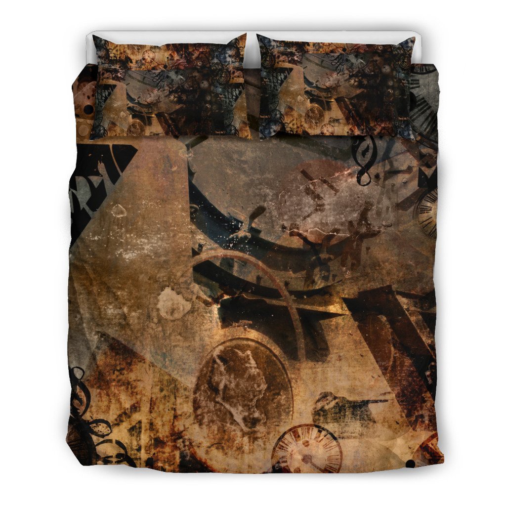 Steampunk Art 3D Customized Duvet Cover Bedding Sets