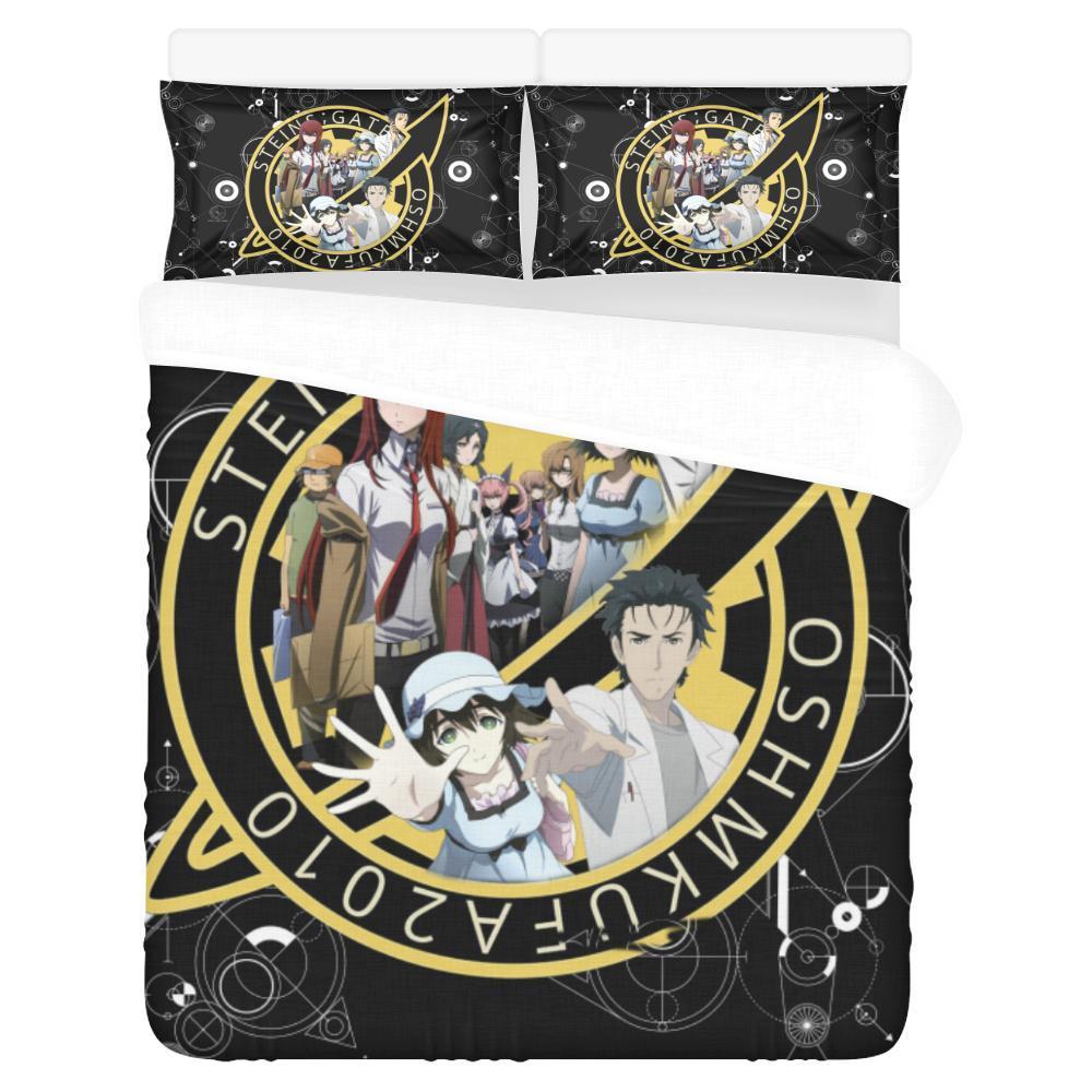Steins Gate  3D Customized Duvet Cover Bedding Sets