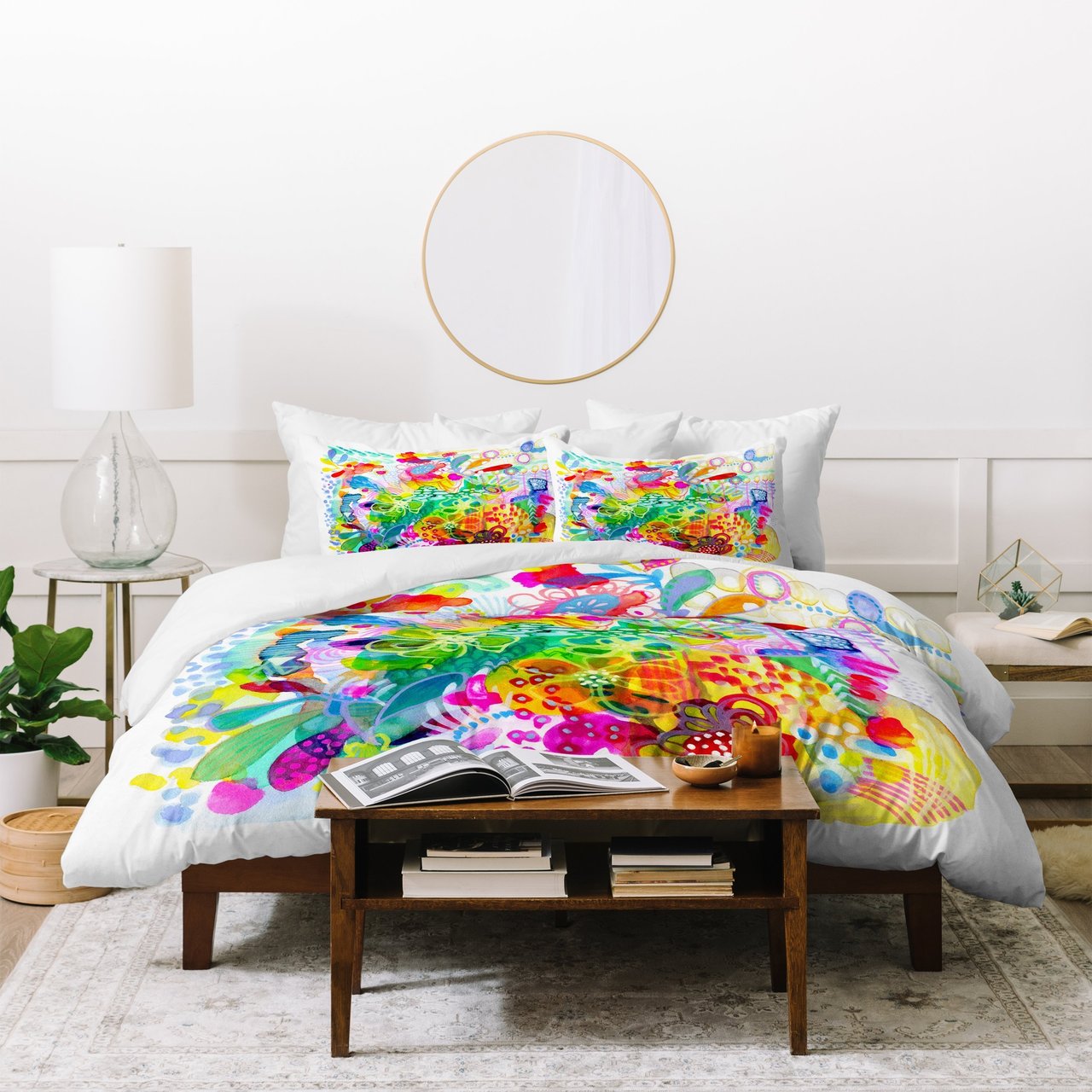 Stephanie Corfee Painted Garden Duvet Cover Bedding Sets