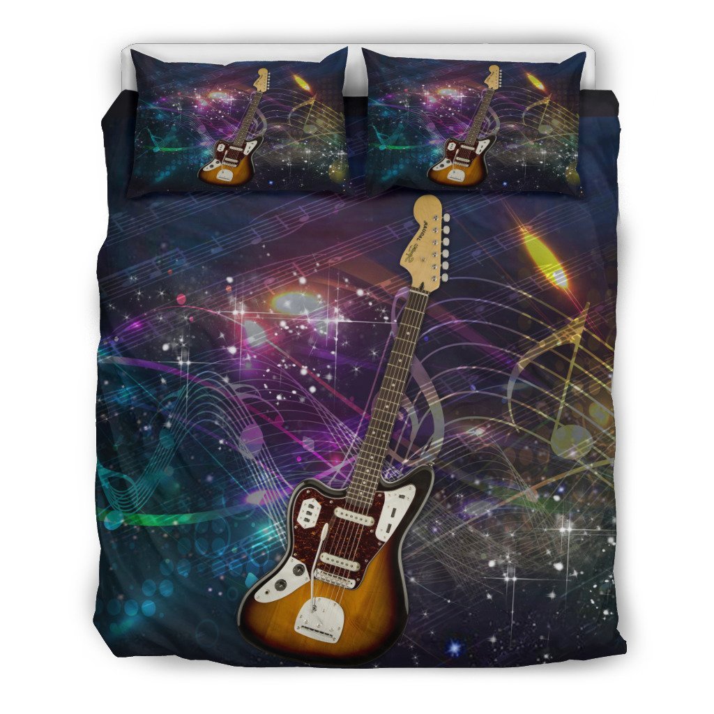 Stunning Guitar Lovers 3D Customized Duvet Cover Bedding Sets