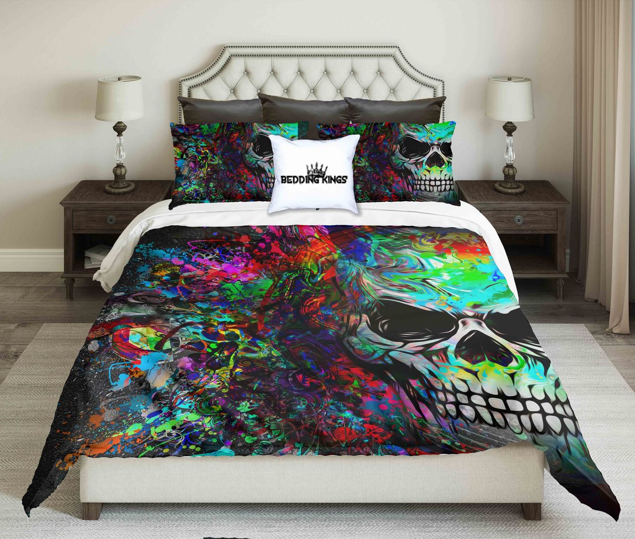 Sugarkull | kings3D Customized Duvet Cover Bedding Sets