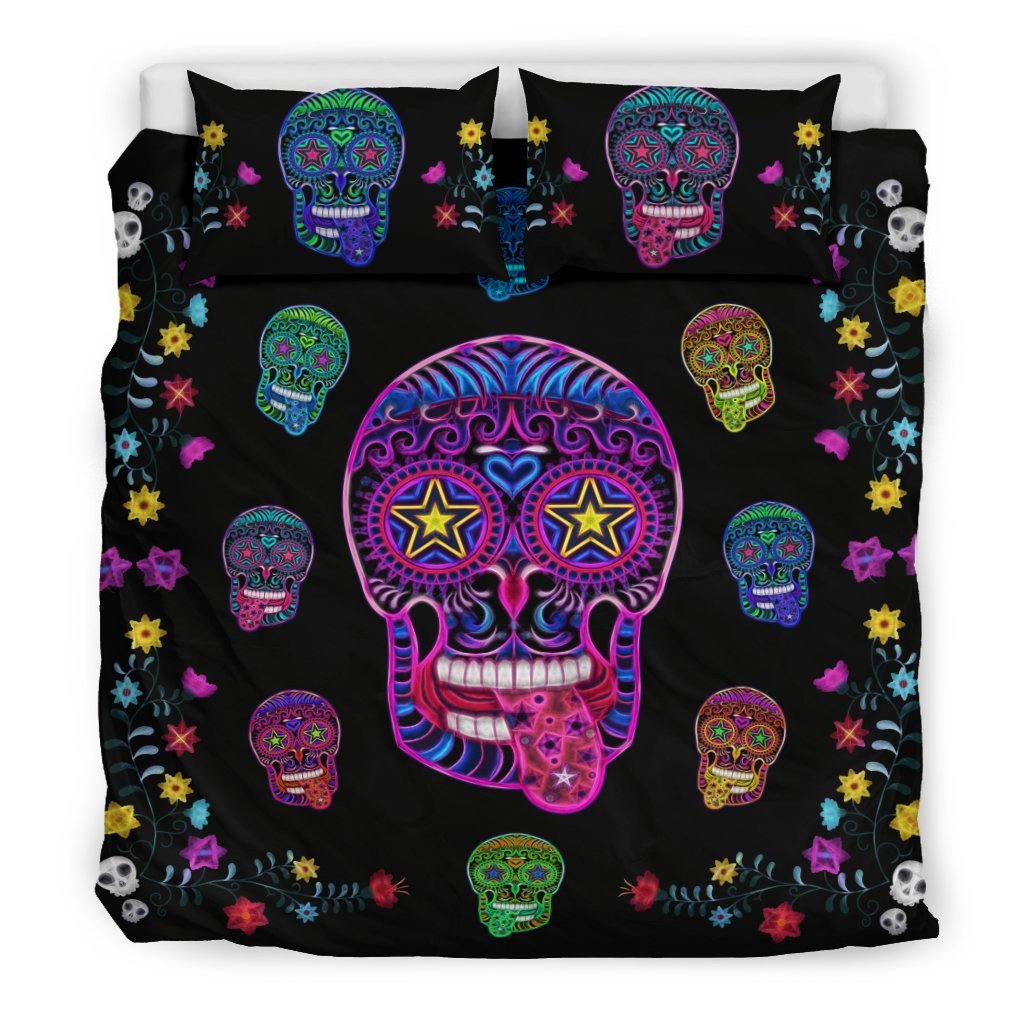 Sugarkulluperstar for Lovers ofkulls3D Customized Duvet Cover Bedding Sets