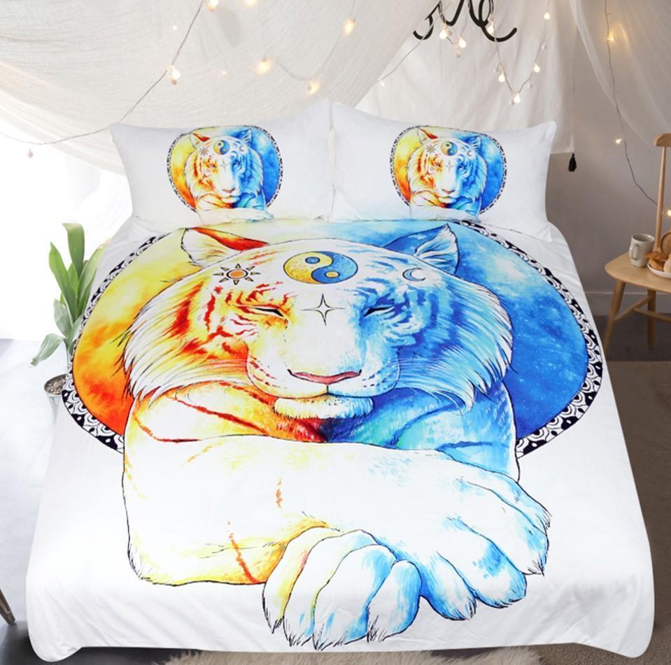 Sun and Moons3D Customized Duvet Cover Bedding Sets
