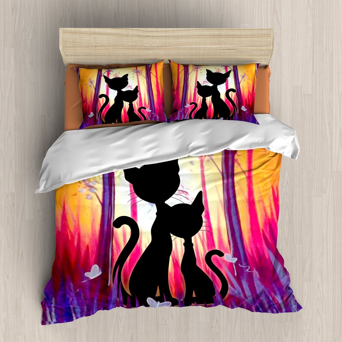 Suns Cat 3D Customized Duvet Cover Bedding Sets