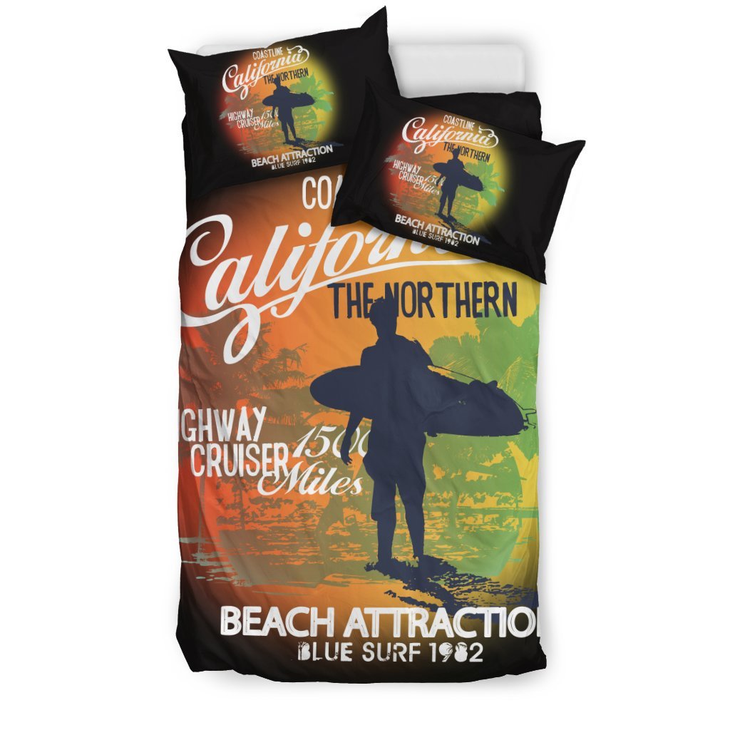 Surfing life 3D Customized Duvet Cover Bedding Sets