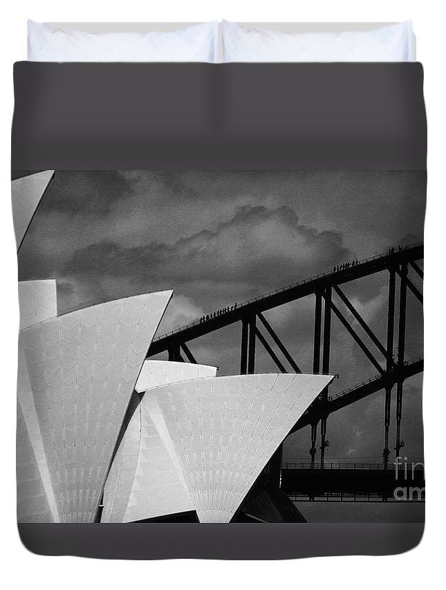 Sydney Opera House With Harbour Bridge 3D Customized Duvet Cover Bedding Sets