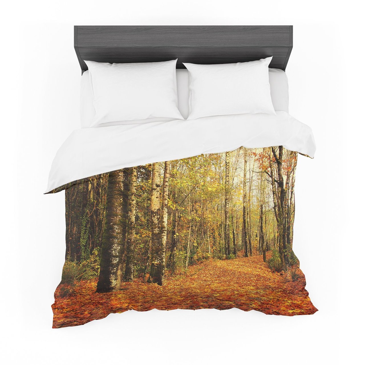 Sylvia Cook ‘Autumn Leaves’ Rustic Featherweight3D Customized Duvet Cover Bedding Sets