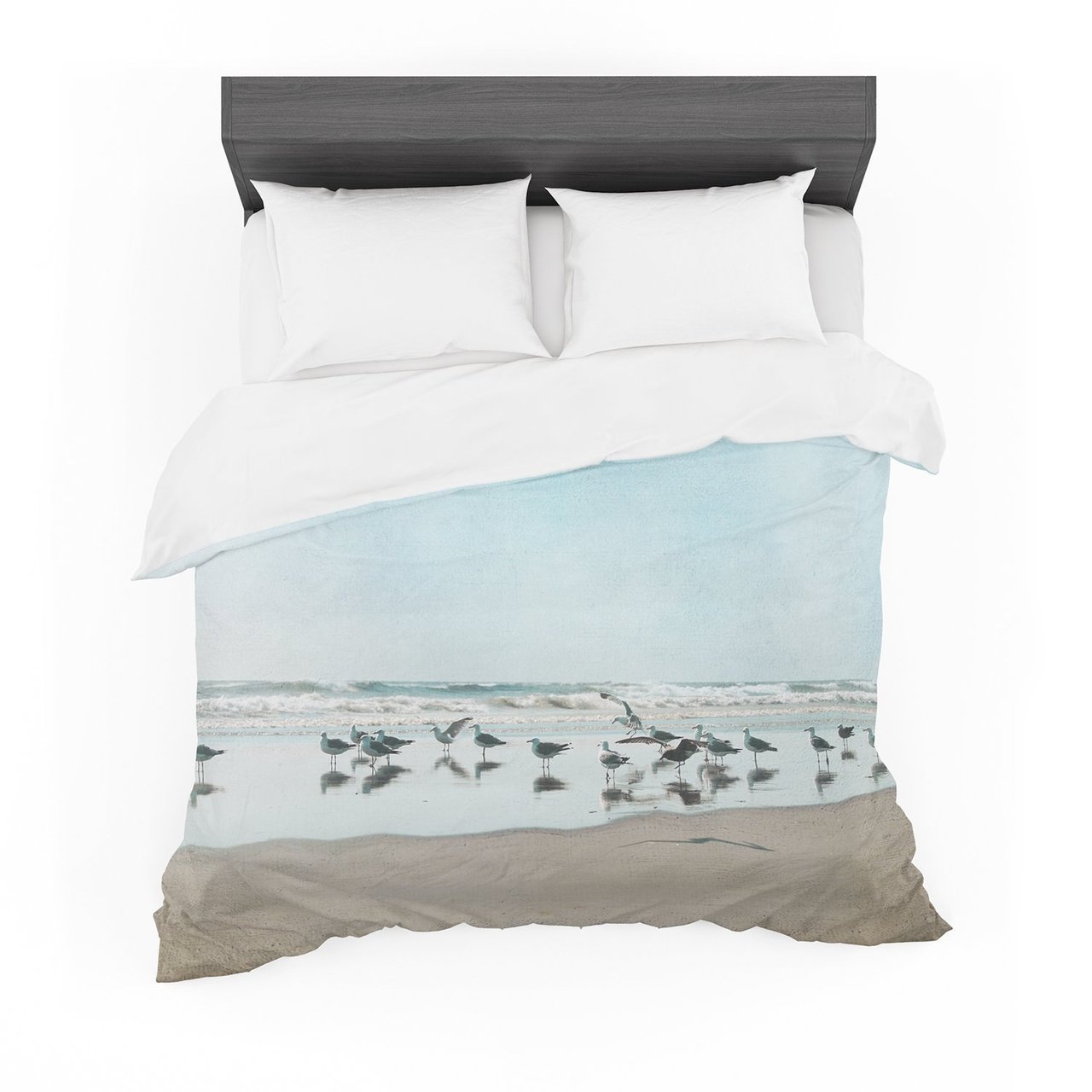 Sylvia Cook ‘Sea Blue’ Coastal Featherweight3D Customized Duvet Cover Bedding Sets